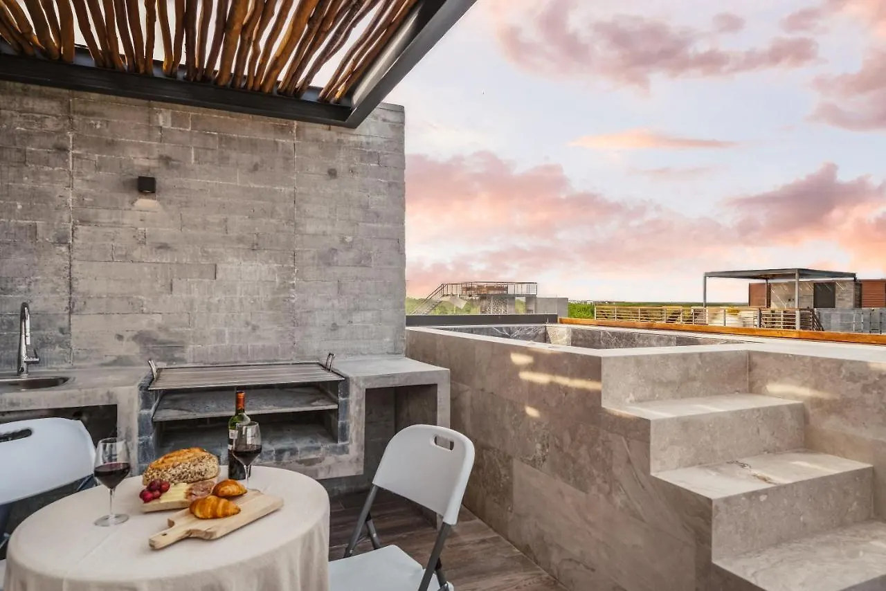 Stunning 1Br With Jacuzzi Cenote Apartment Tulum 0*,