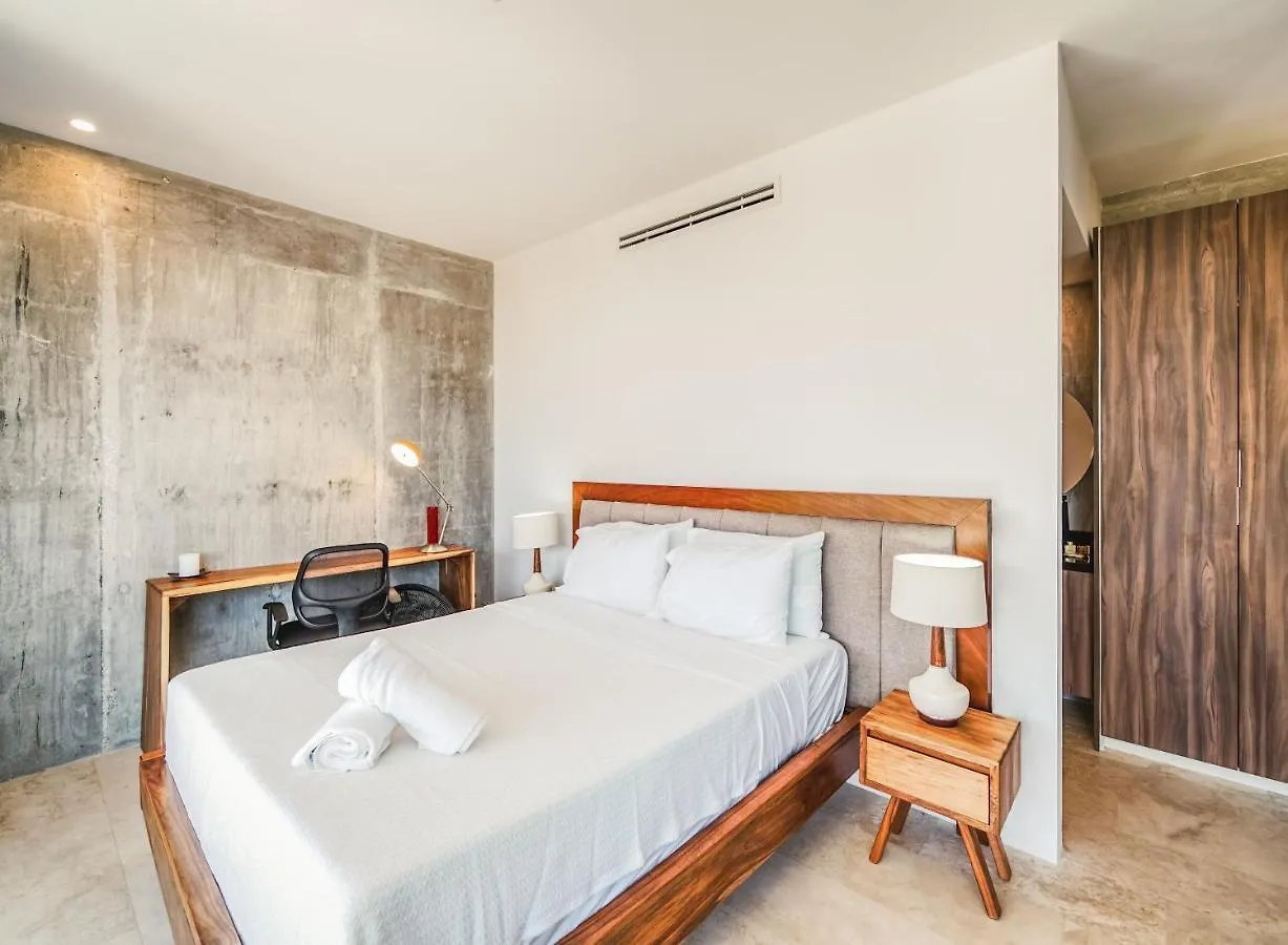 图卢姆Stunning 1Br With Jacuzzi Cenote公寓 公寓 图卢姆